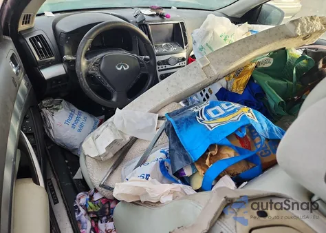 2009 Infiniti G37 Base z USA, uszkodzony, nr VIN JNKCV66E19M721341